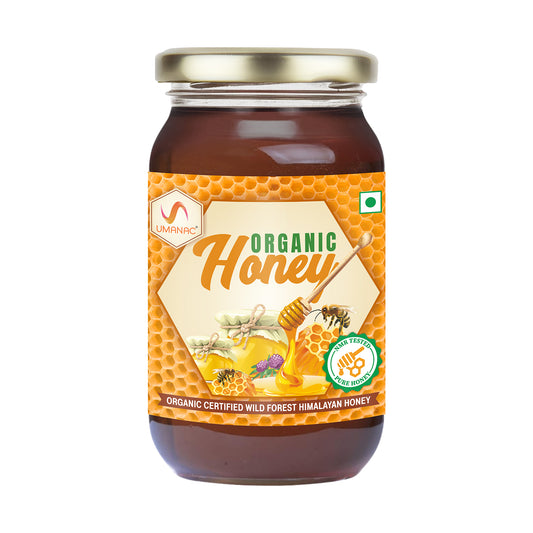Umanac Organic Honey- 500Ml Rich in Vitamins & Minerals