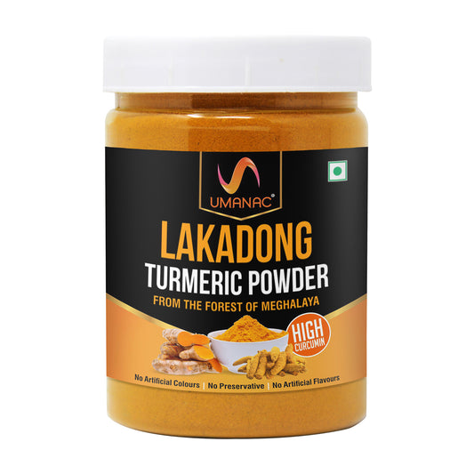 Umanac Lakadong Turmeric Powder- 250Gm (Pack Of 2)