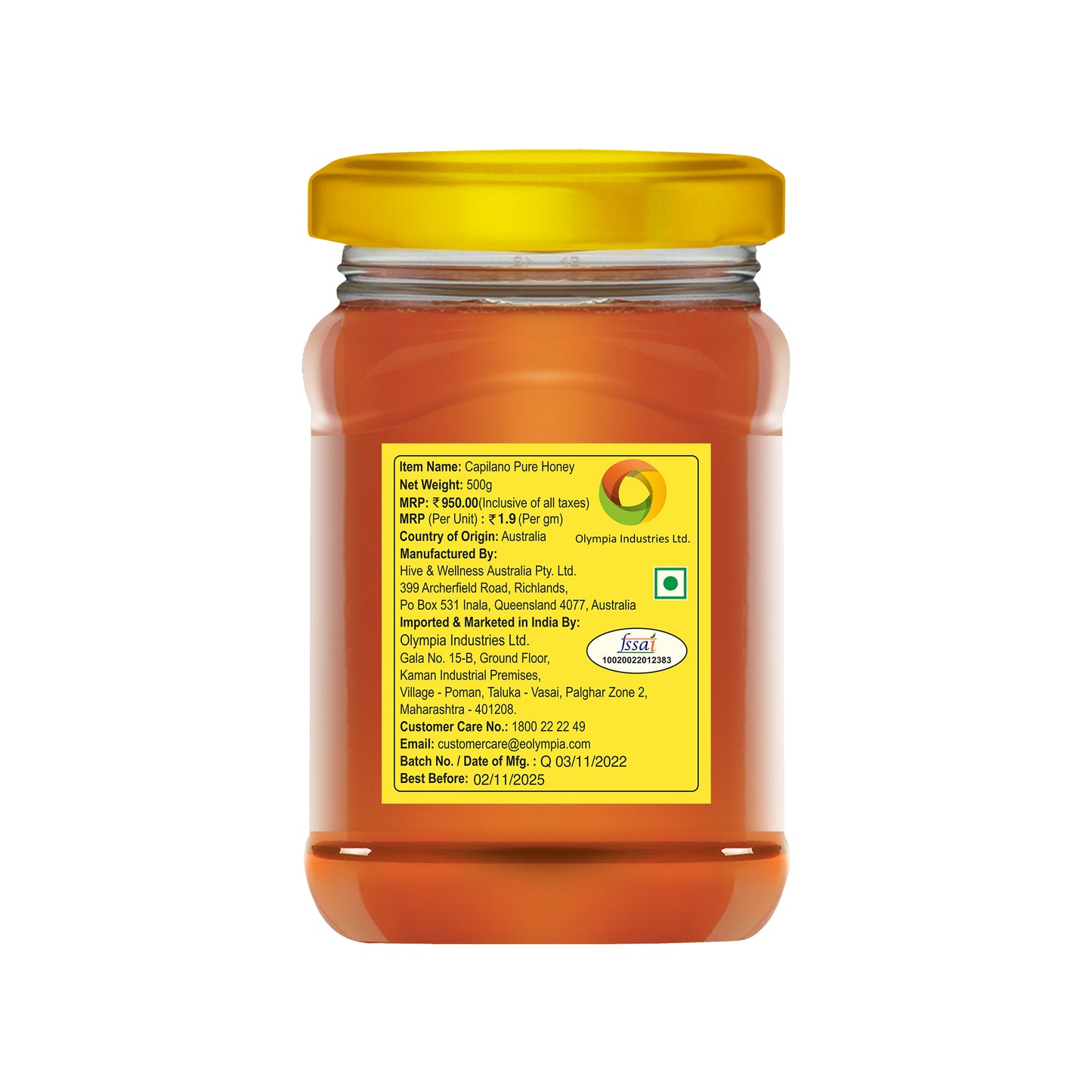 Capilano Pure Australian Honey- 500g