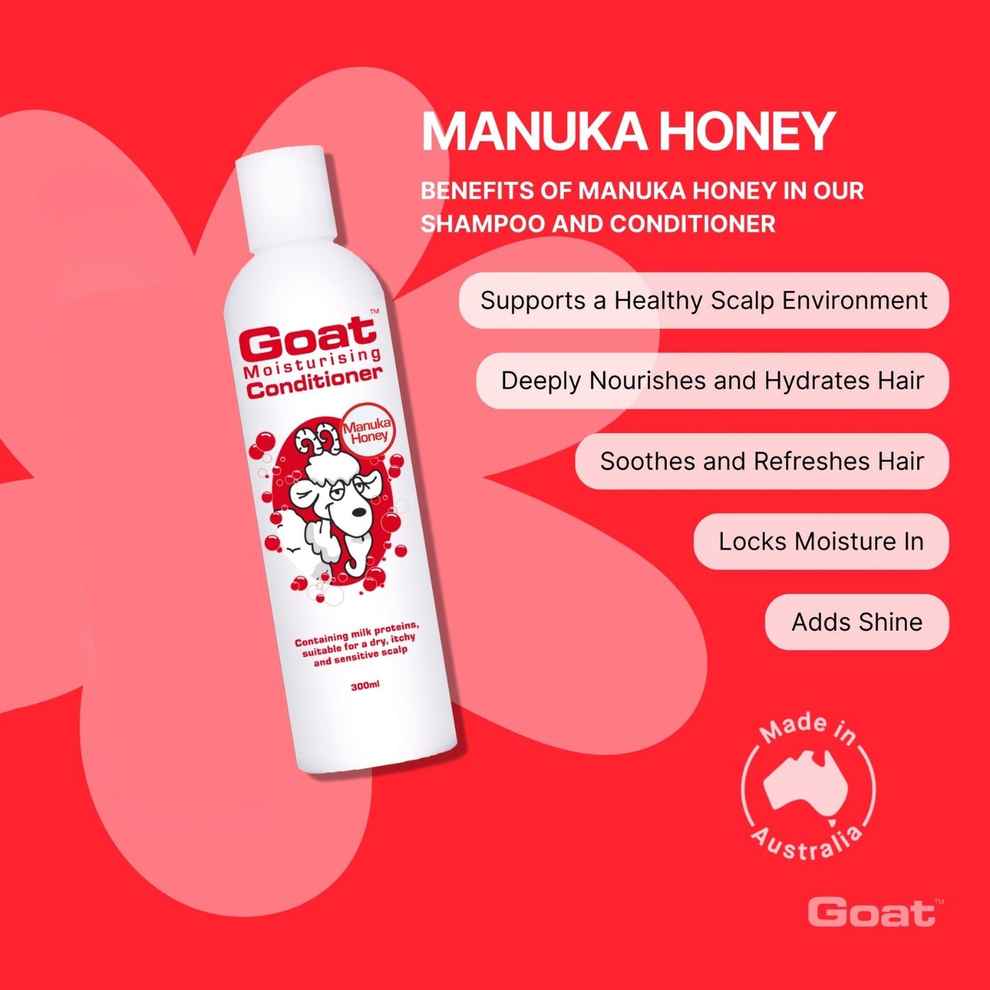 Goat - Moisturising Conditioner Manuka Honey