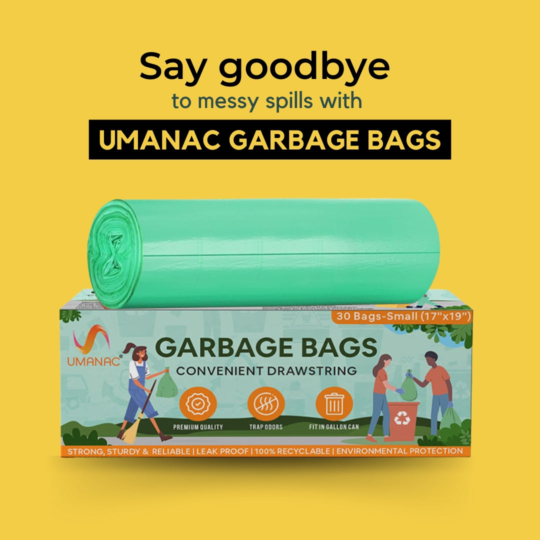 Garbage Bag Biodegradable- Small- 17X 19 Inches