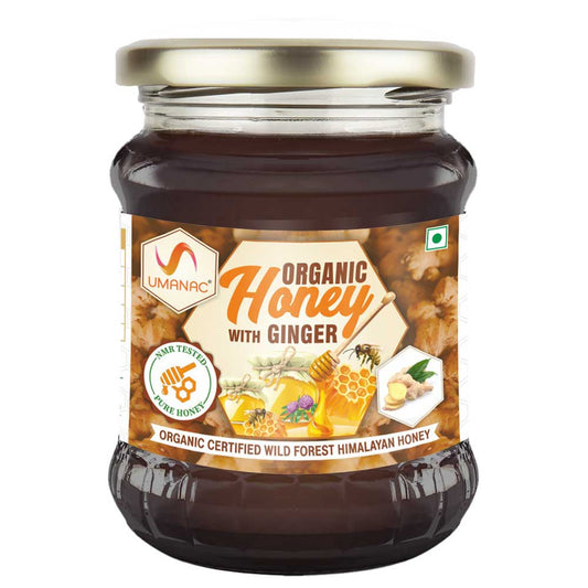 Umanac Organic Honey With Ginger- 250Gm