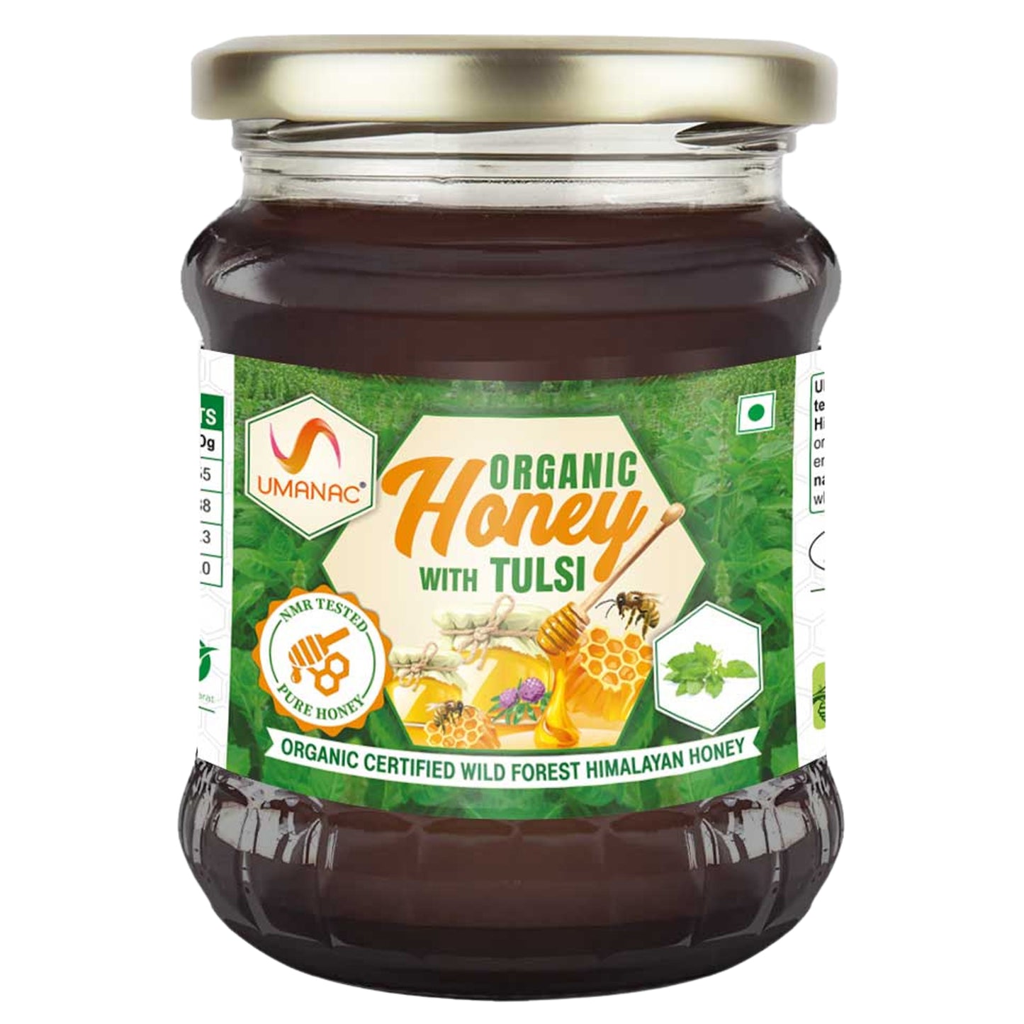 Umanac Organic Honey With Tulsi- 250Gm