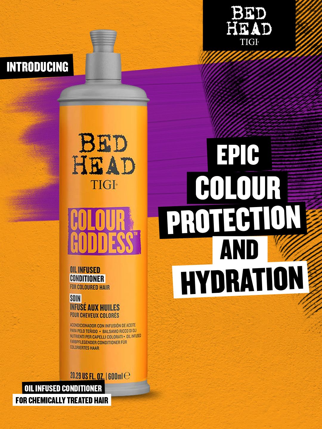 Bed Head Colour Goddess Conditioner For Coloured Hair