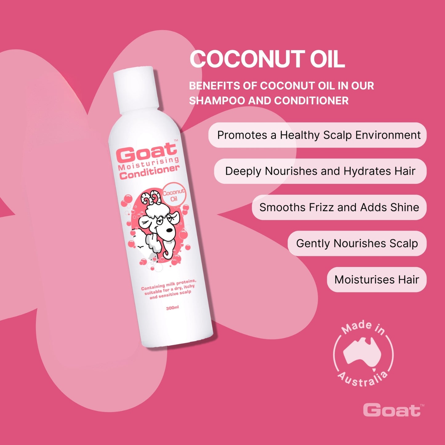 Goat - Moisturising Conditioner with Coconut Oil