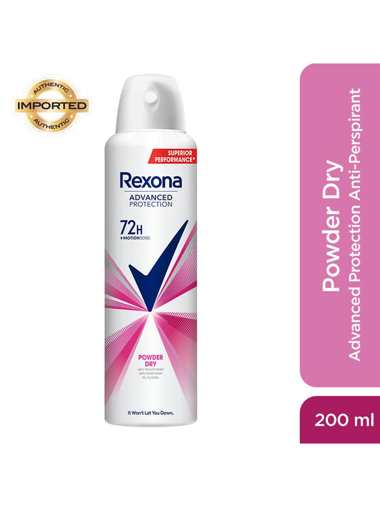 Women Powder Dry Advanced Protection Anti-Perspirant Deodorant - 200ml