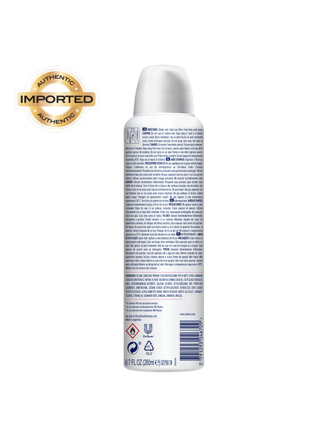 Women Powder Dry Advanced Protection Anti-Perspirant Deodorant - 200ml