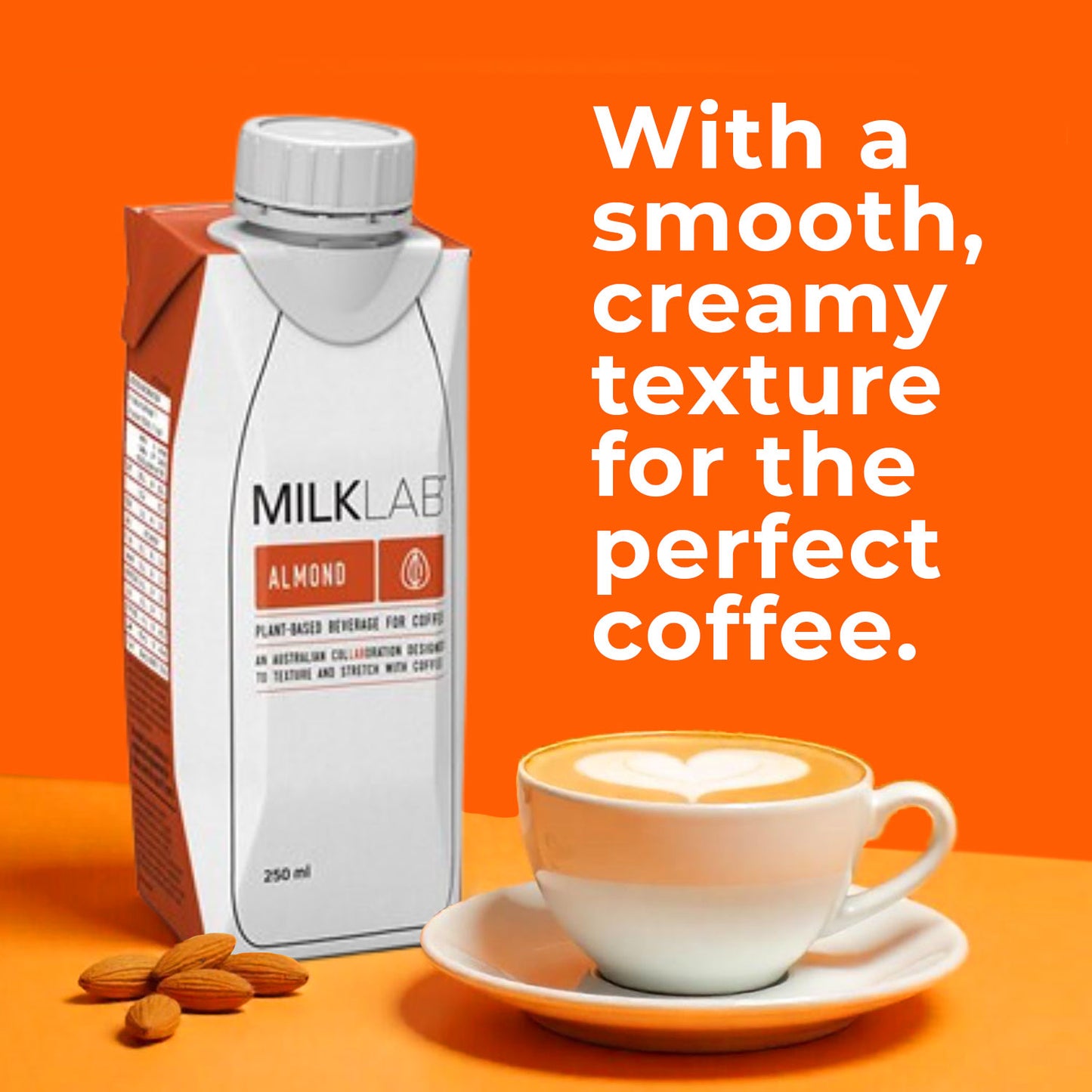 MILKLAB Almond Milk | Plant-Based & Barista-Ready