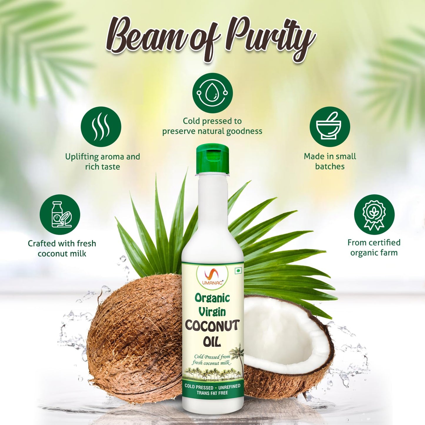 Umanac Organic Virgin Coconut Oil