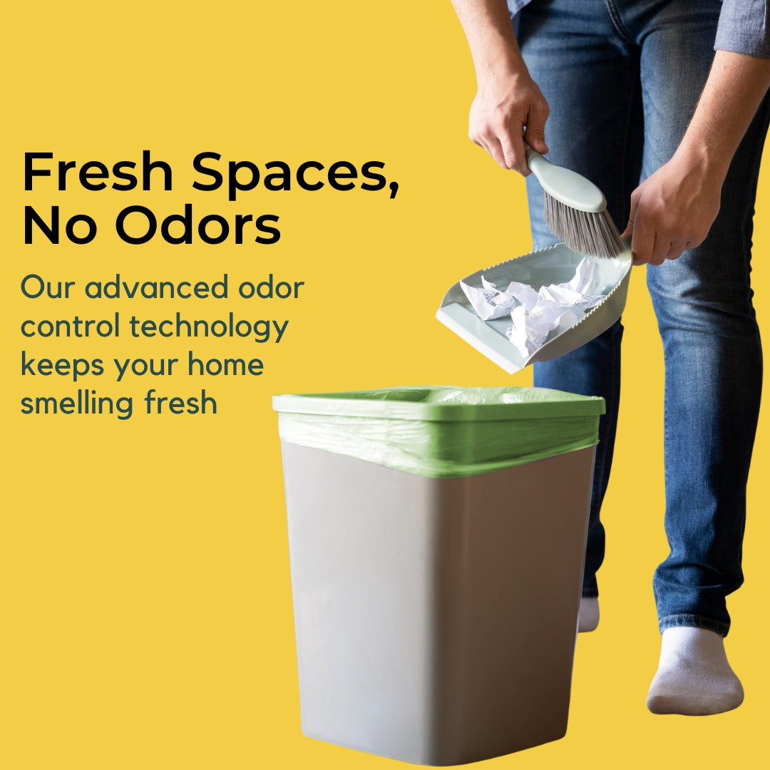 Garbage Bag Biodegradable- Small- 17X 19 Inches