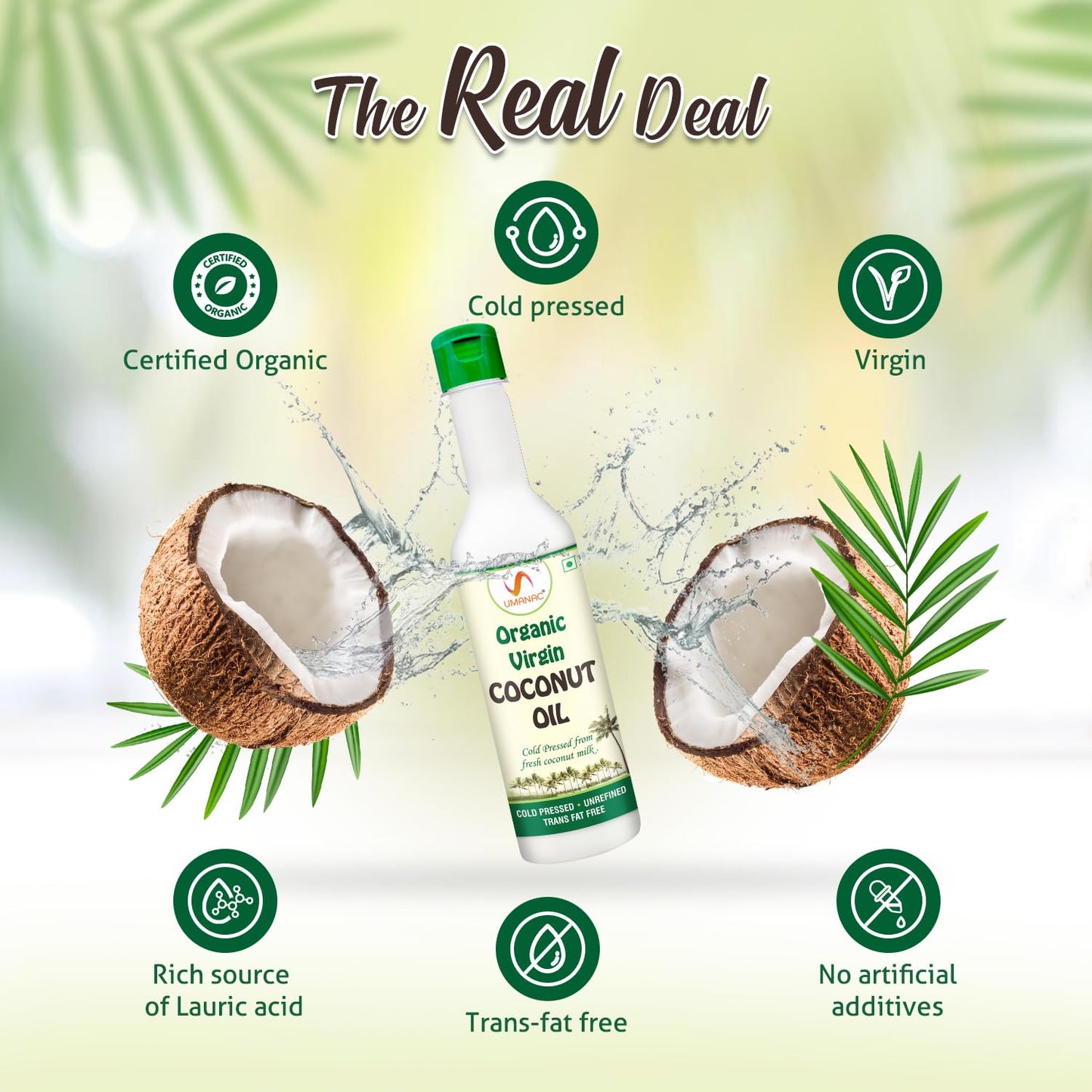 Umanac Organic Virgin Coconut Oil