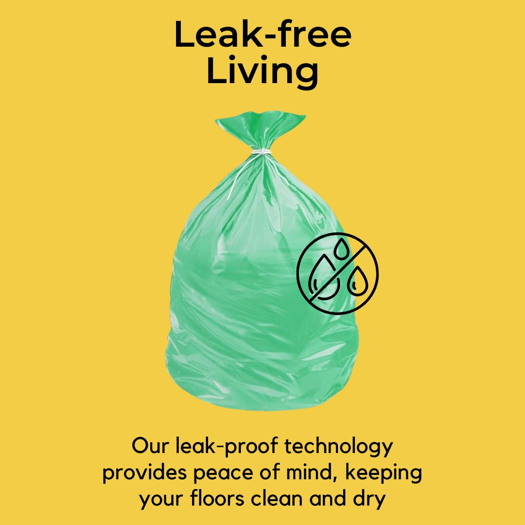 Garbage Bag Biodegradable- Small- 17X 19 Inches
