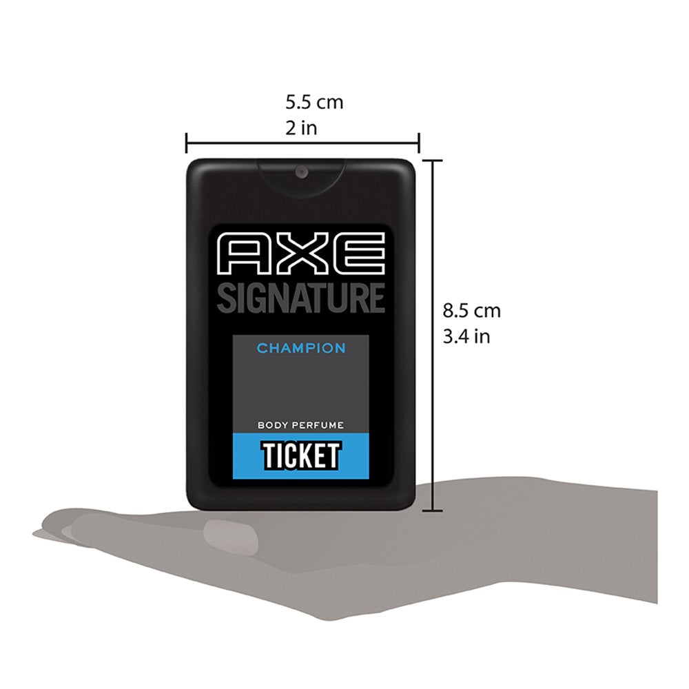 Axe Signature Ticket Champion Long Lasting Pocket Deodorant For Men 17 ml