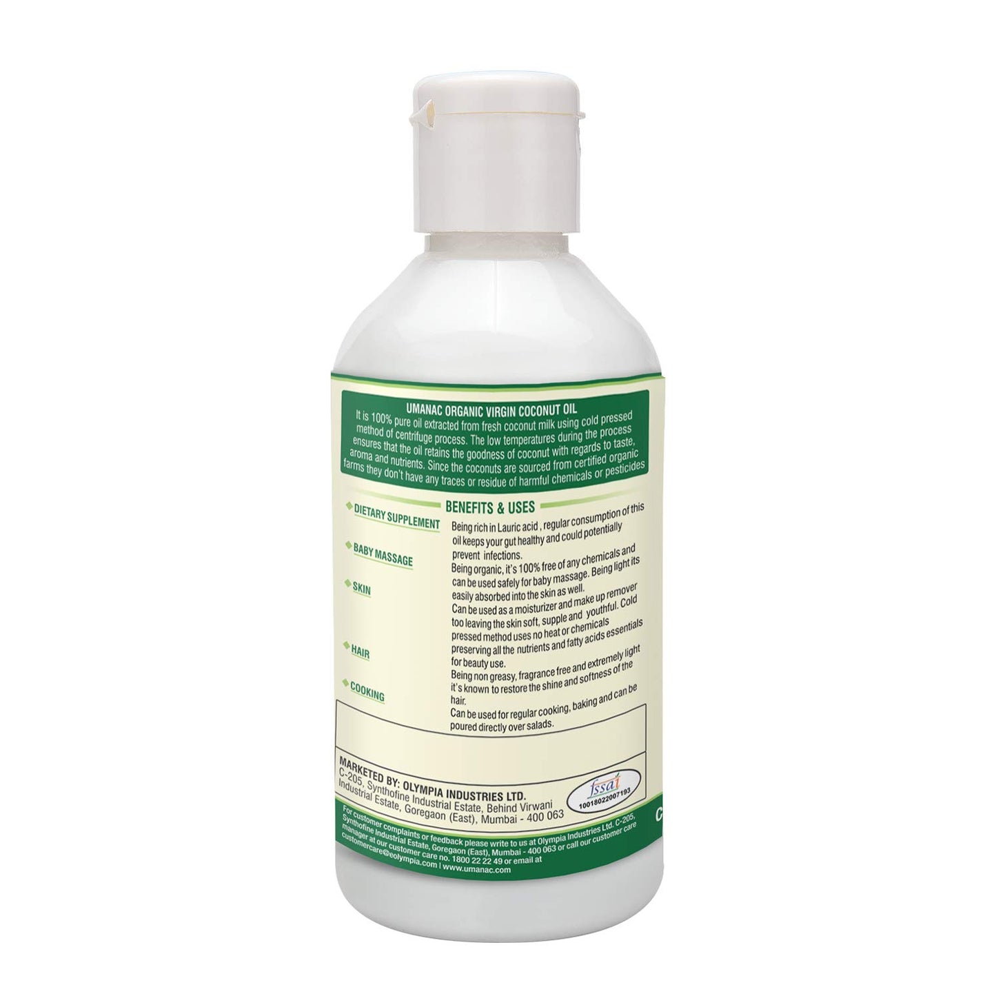 Umanac Organic Virgin Coconut Oil