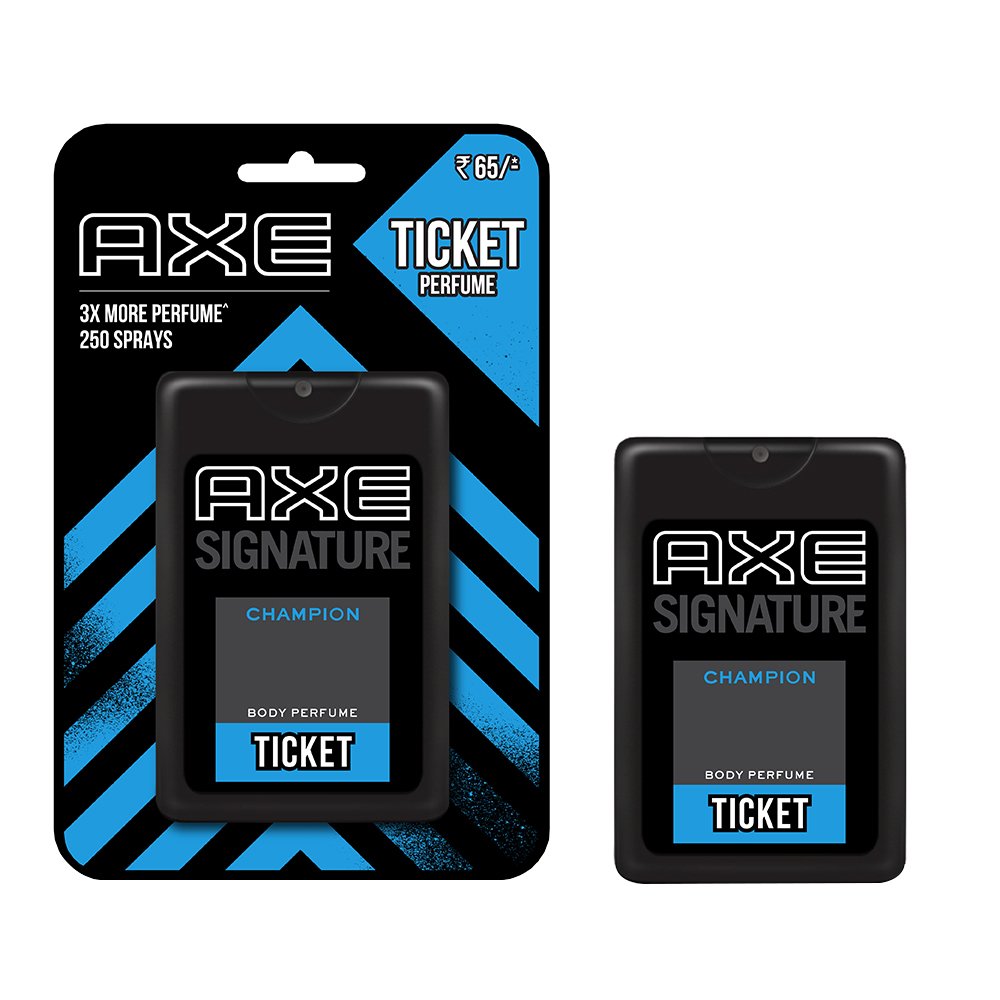 Axe Signature Ticket Champion Long Lasting Pocket Deodorant For Men 17 ml