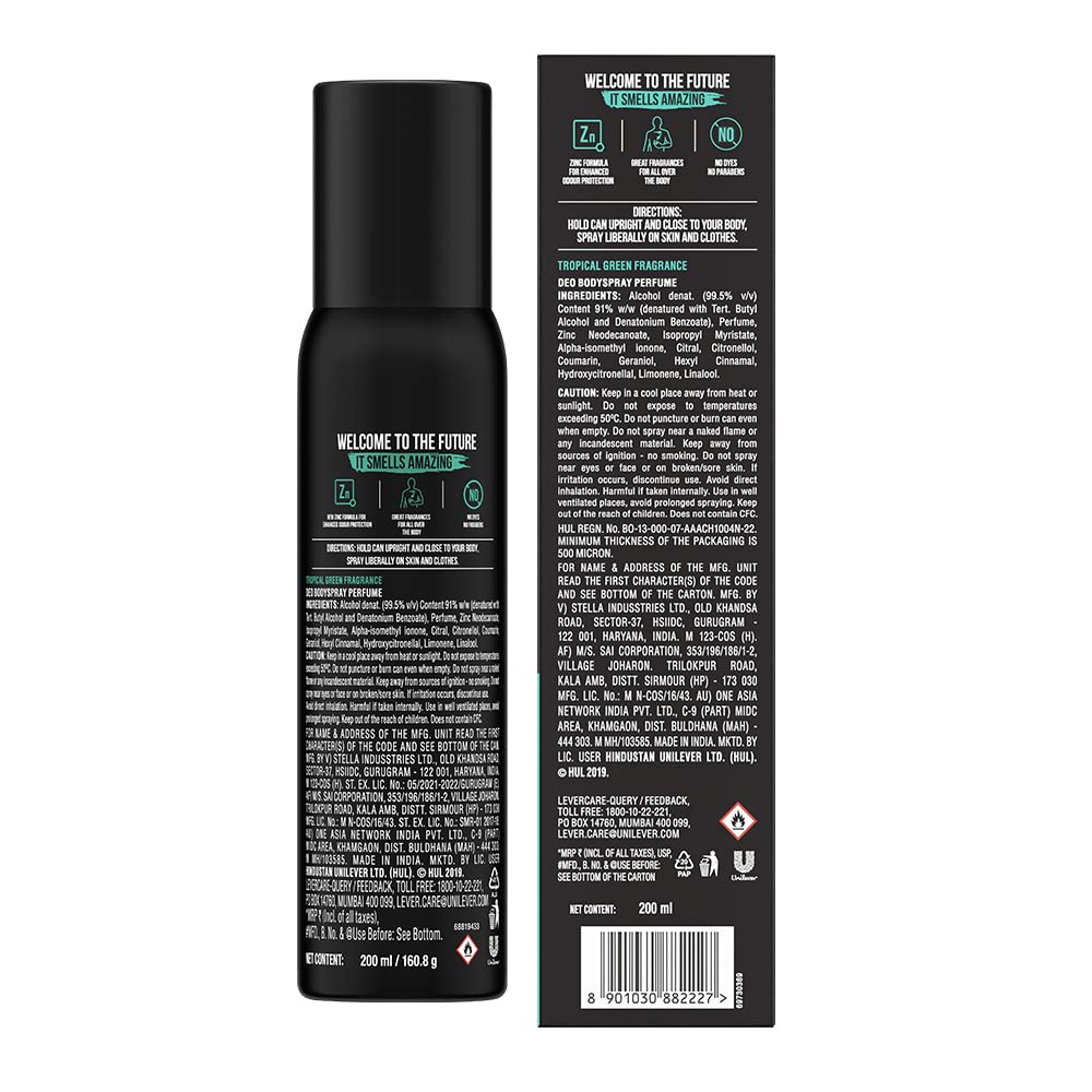 AXE Signature Mysterious Long Lasting No Gas Body Perfume Spray For Men 200 ML