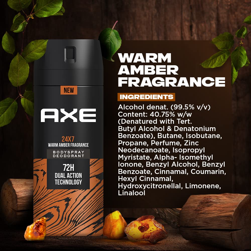 Axe Recharge 24X7 Long Lasting Deodorant Bodyspray for Men 150 ml