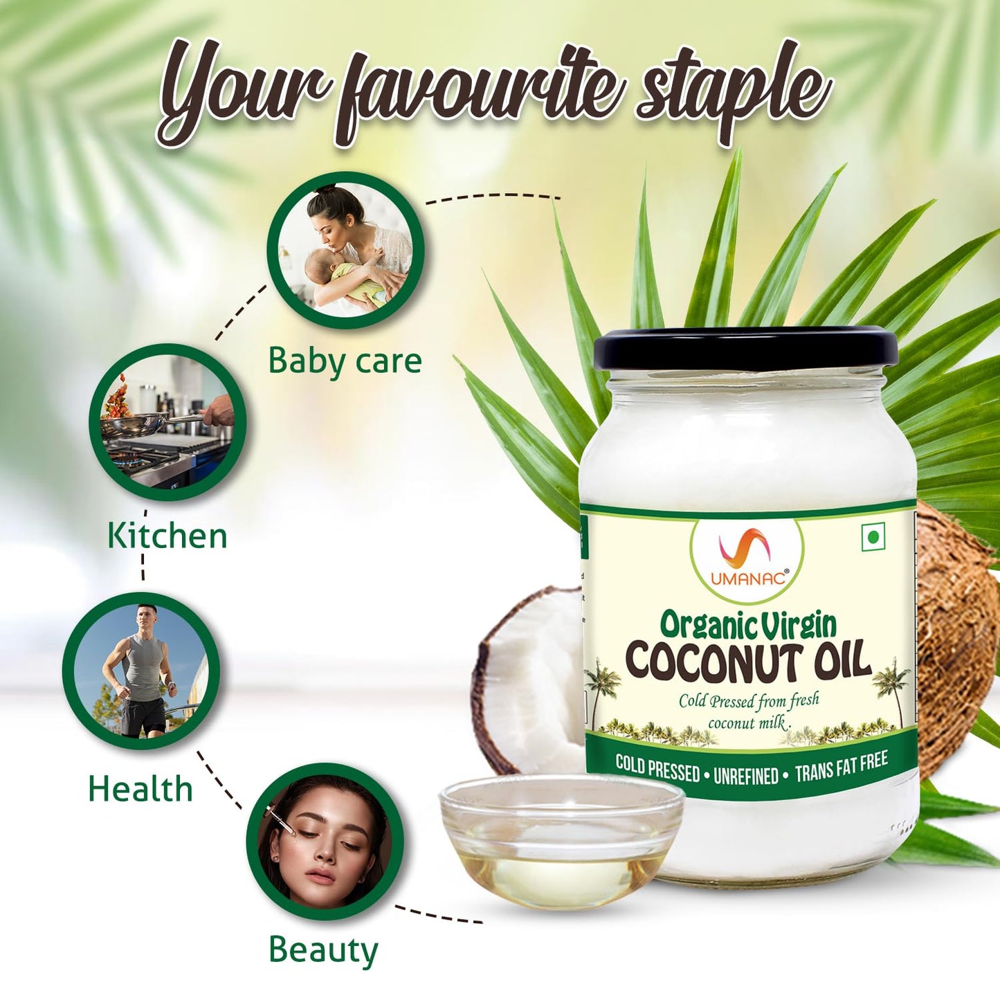 Umanac Organic Virgin Coconut Oil