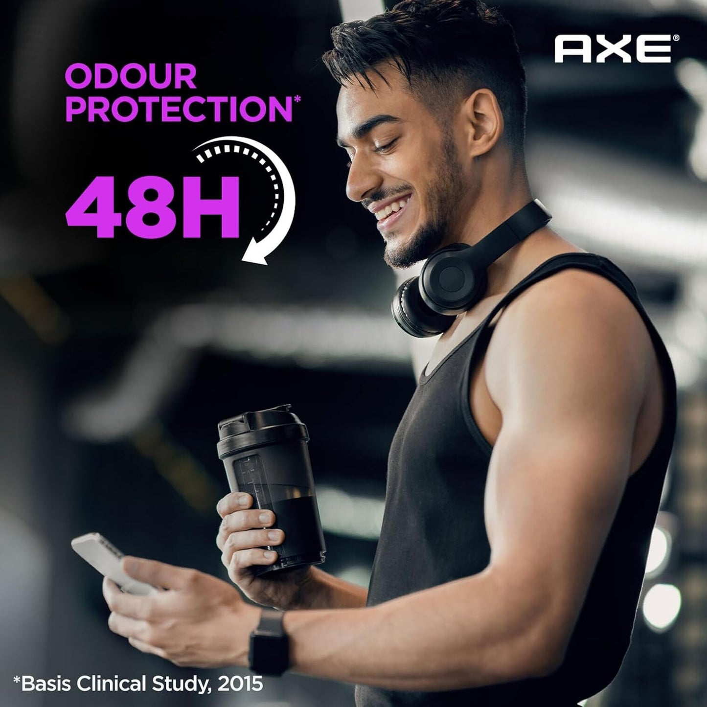 Axe Excite Deodorant Body Spray for Men | 48H* Odour Protection | Crisp Coconut & Black Pepper Scent | 150ml
