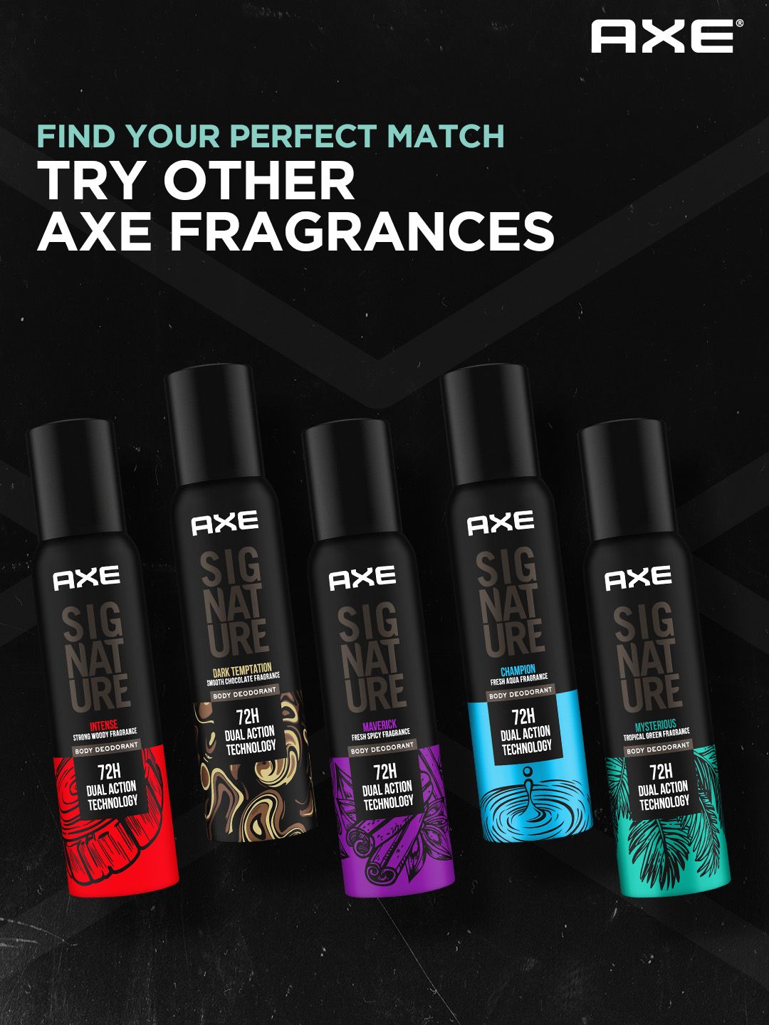 AXE Signature Mysterious Body Perfume 122 ml
