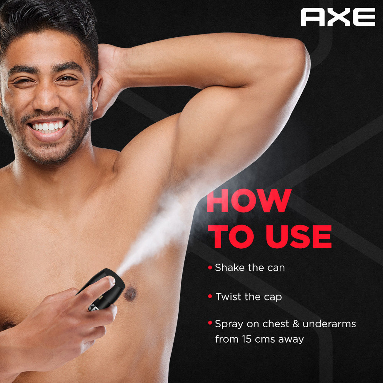 AXE Intense Body Spray - For Men  (150 ml, Pack of 2)