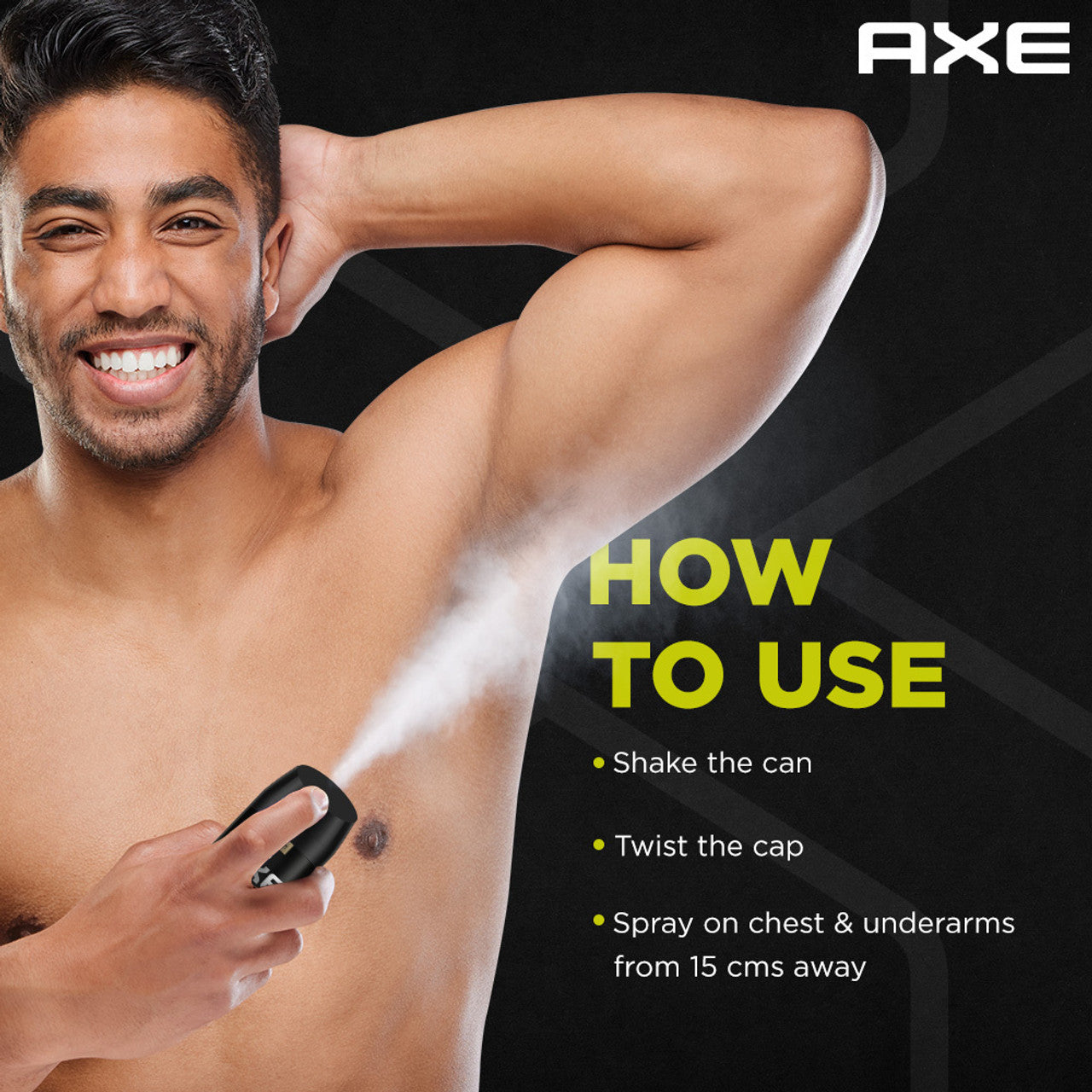 AXE Pulse Body Spray - For Men  (150 ml, Pack of 4)