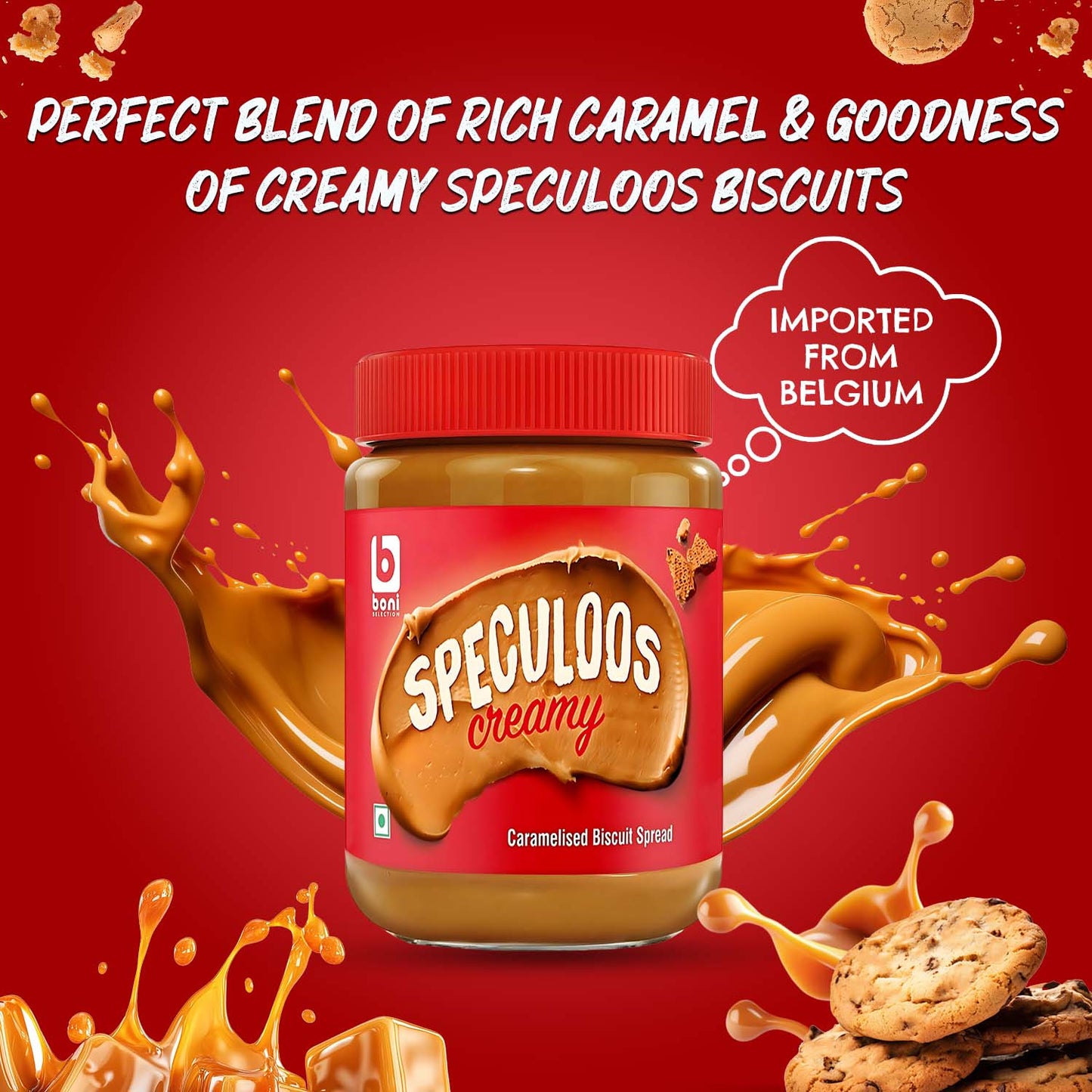 BONI Speculoos Creamy Biscuit Spread- 400g