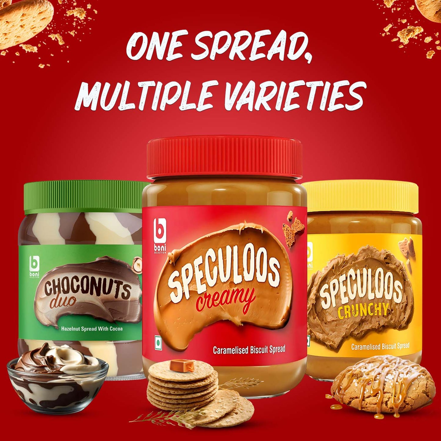BONI Speculoos Creamy Biscuit Spread- 400g