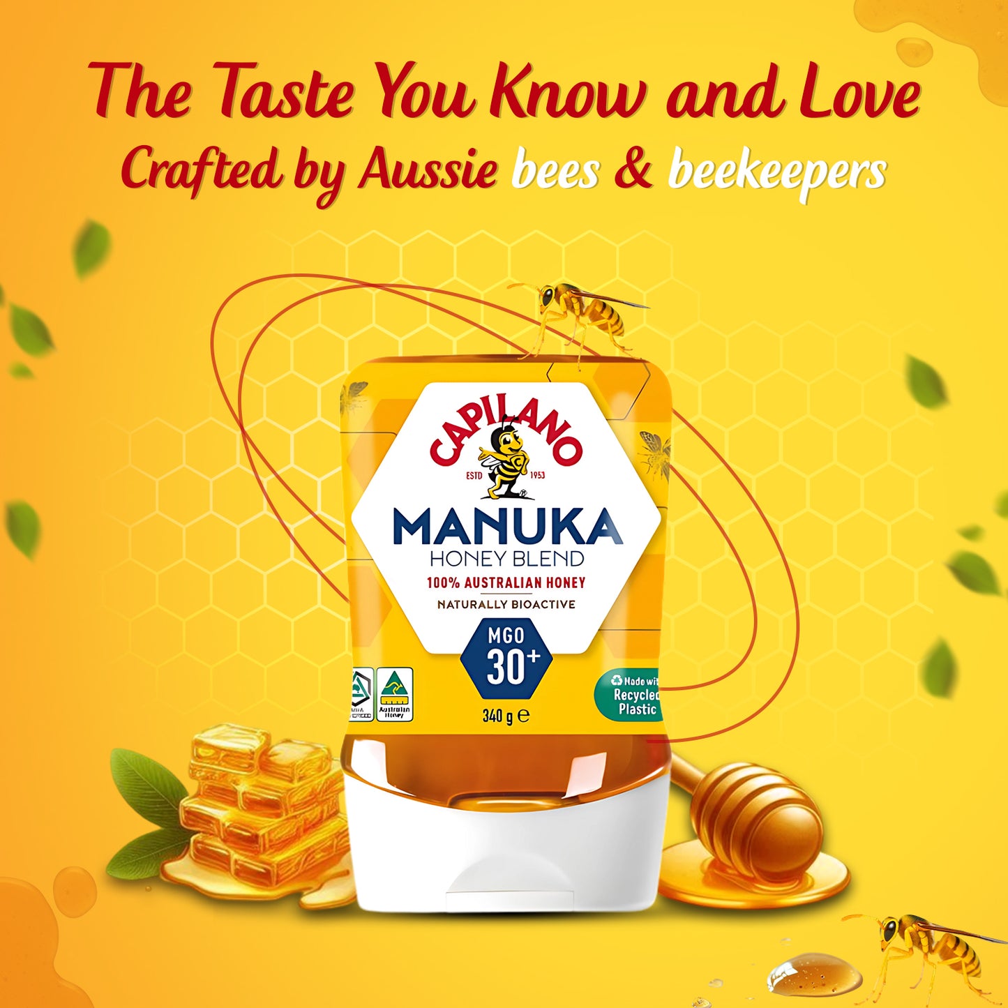 Capilano Australian Honey UDA Manuka- 340g