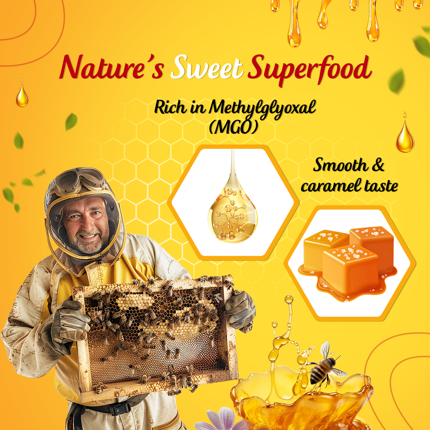 Capilano Australian Honey UDA Manuka- 340g