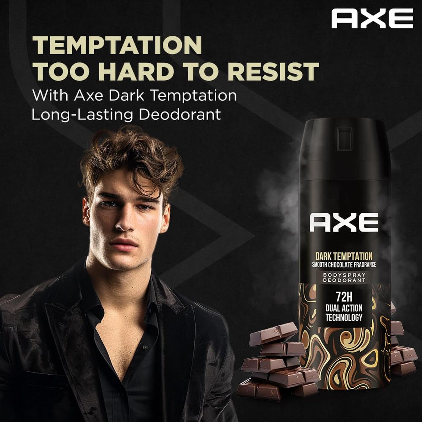 Axe Dark Temptation Deodorant Spray 150 ml Pack of 2