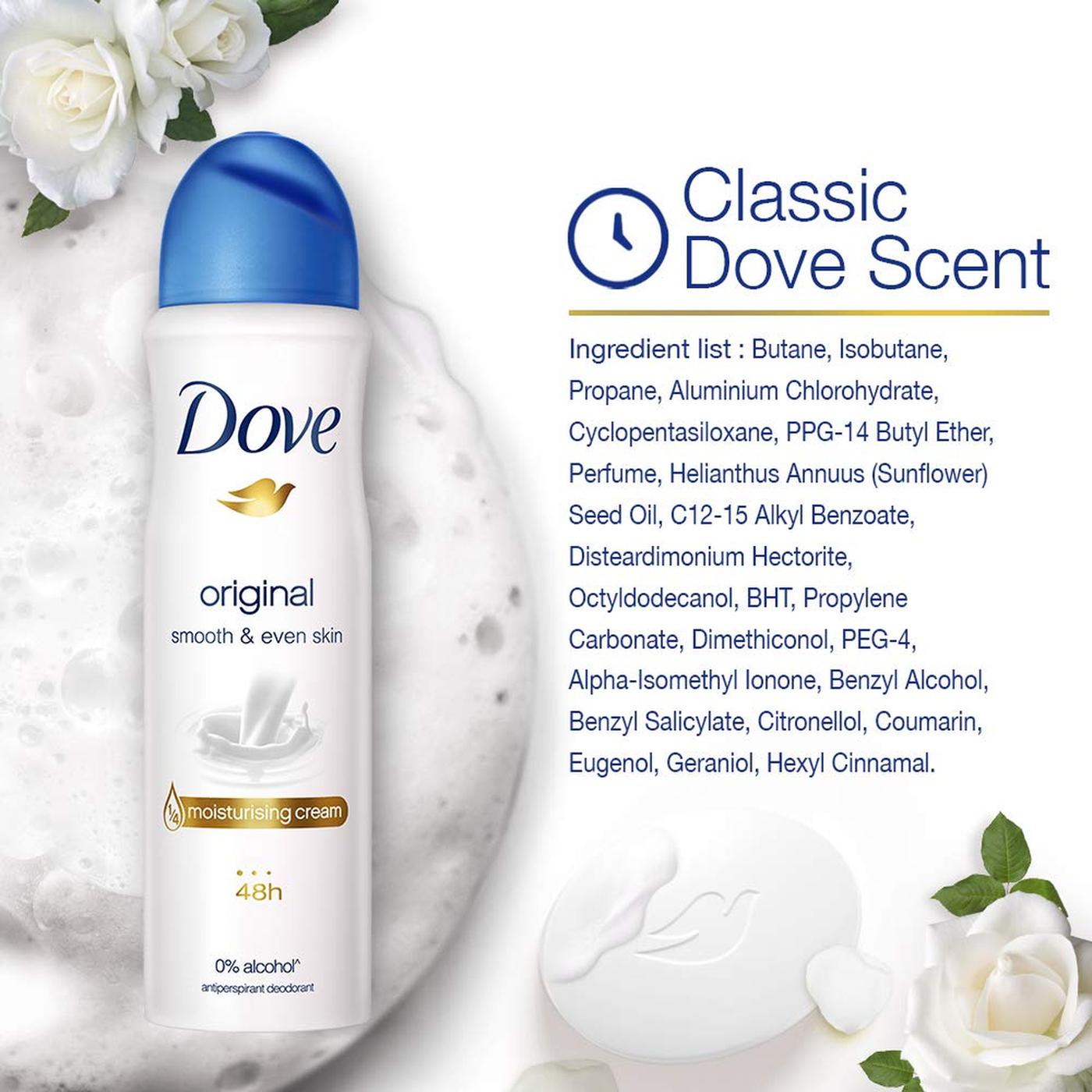 Dove Women Anti-Perspirant Original Treadstone 150 ml Pack of 2