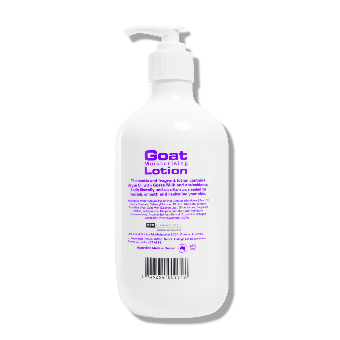 Goat - Moisturising Lotion Argan Oil (500ml)