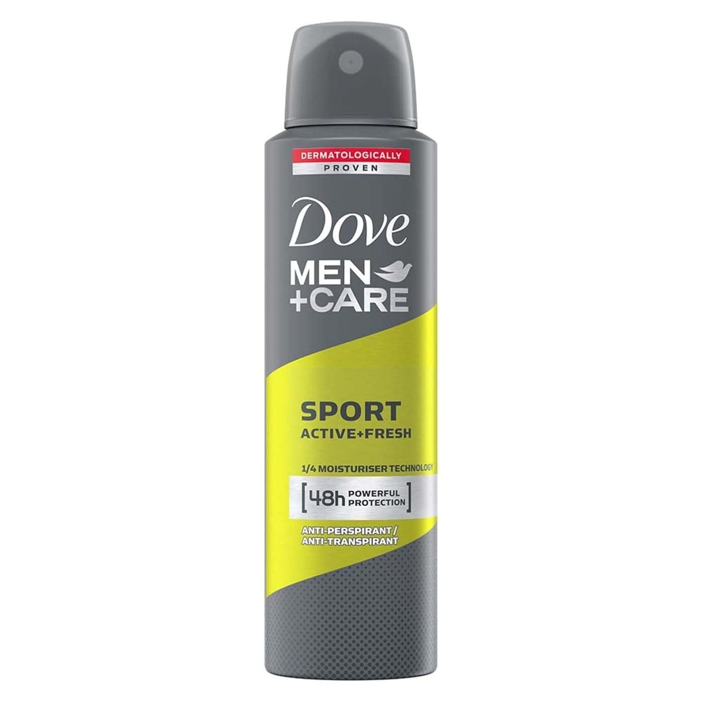 Dove Men+Care Sport Active+ Dry Spray Deodorant 150 ml Pack of 2