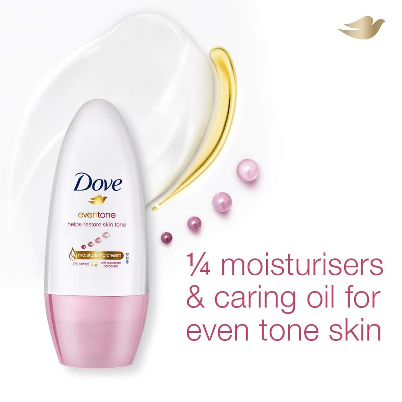 Dove Eventone Deodorant Roll-On Women 50 ml Pack of 2
