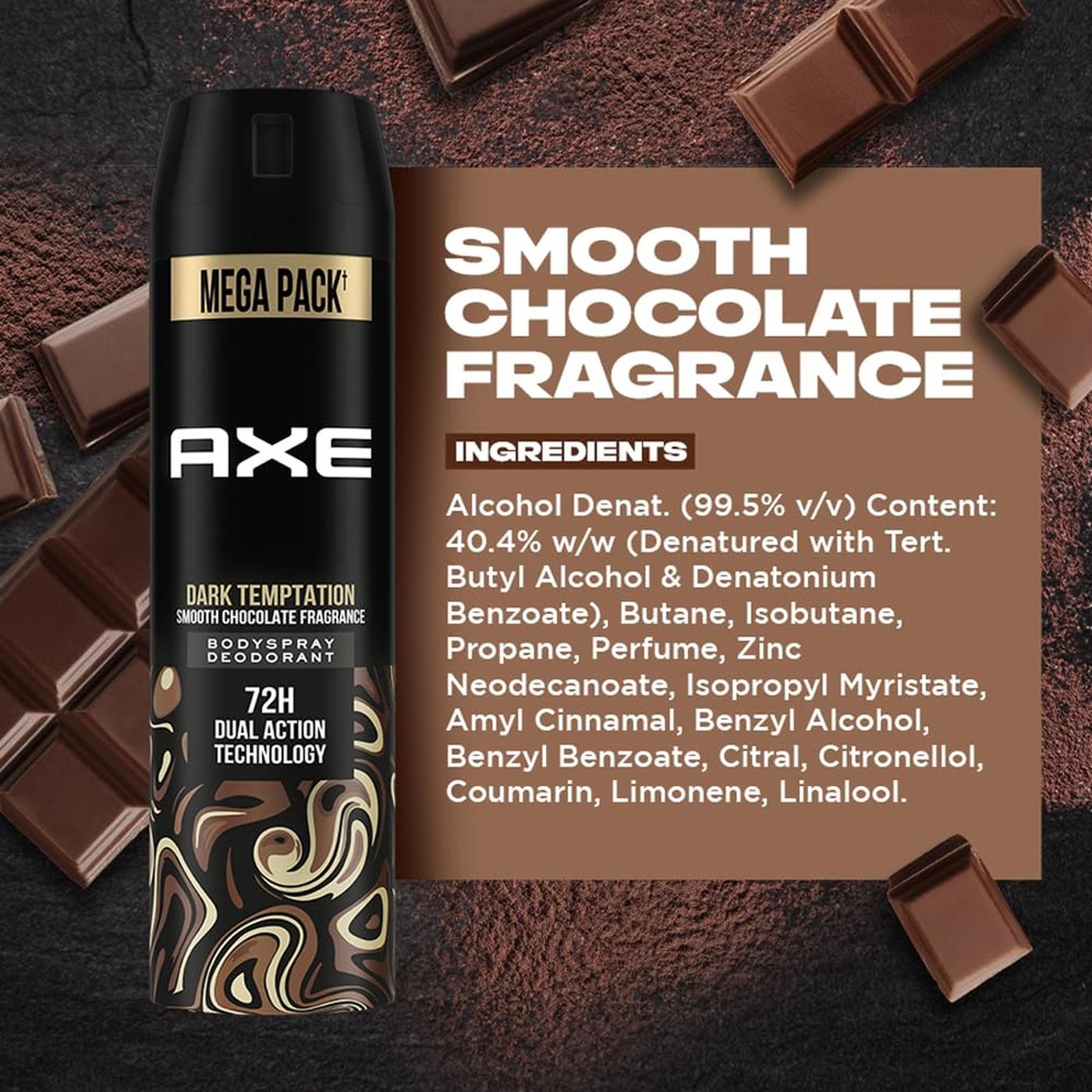 Axe Dark Temptation Deodorant Spray 215 ml Pack of 2
