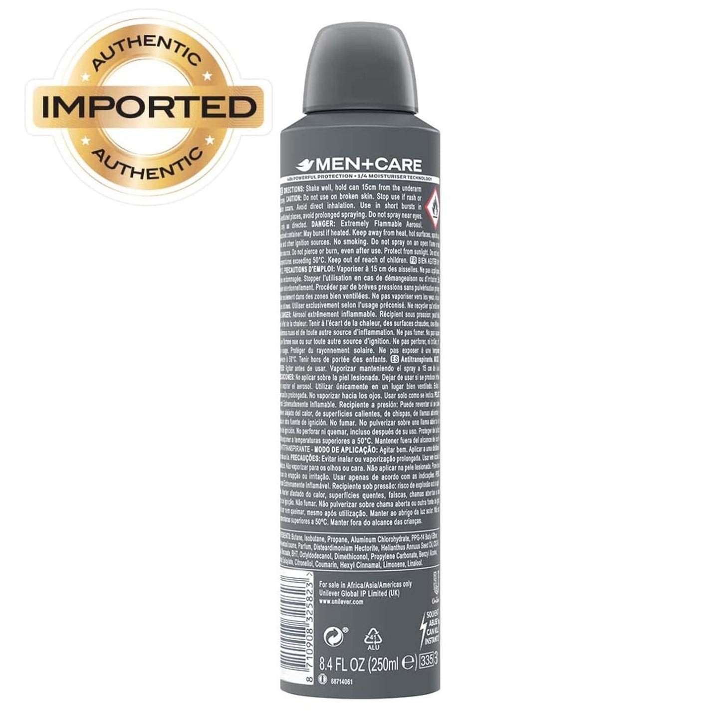 Dove Men+Care Sport Fresh Spray 150ml