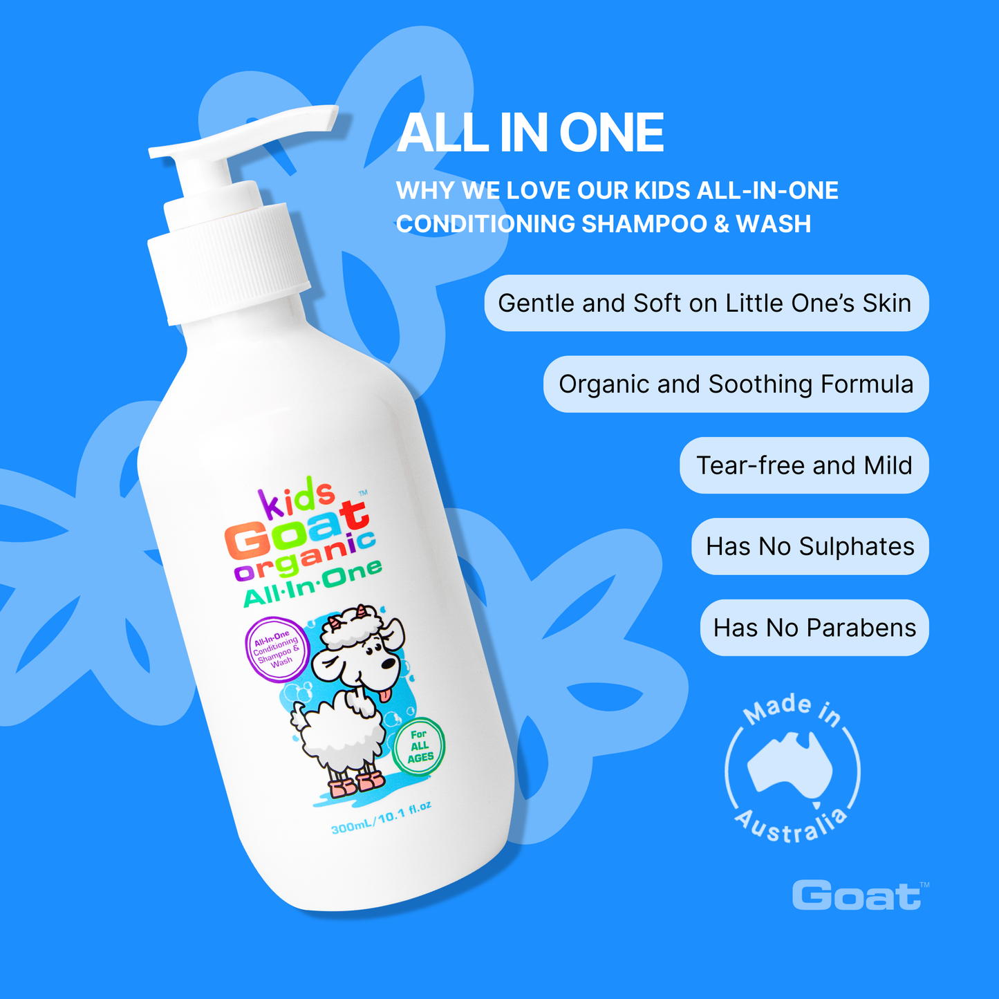 Goat - Kids All In One Wash (300ml)