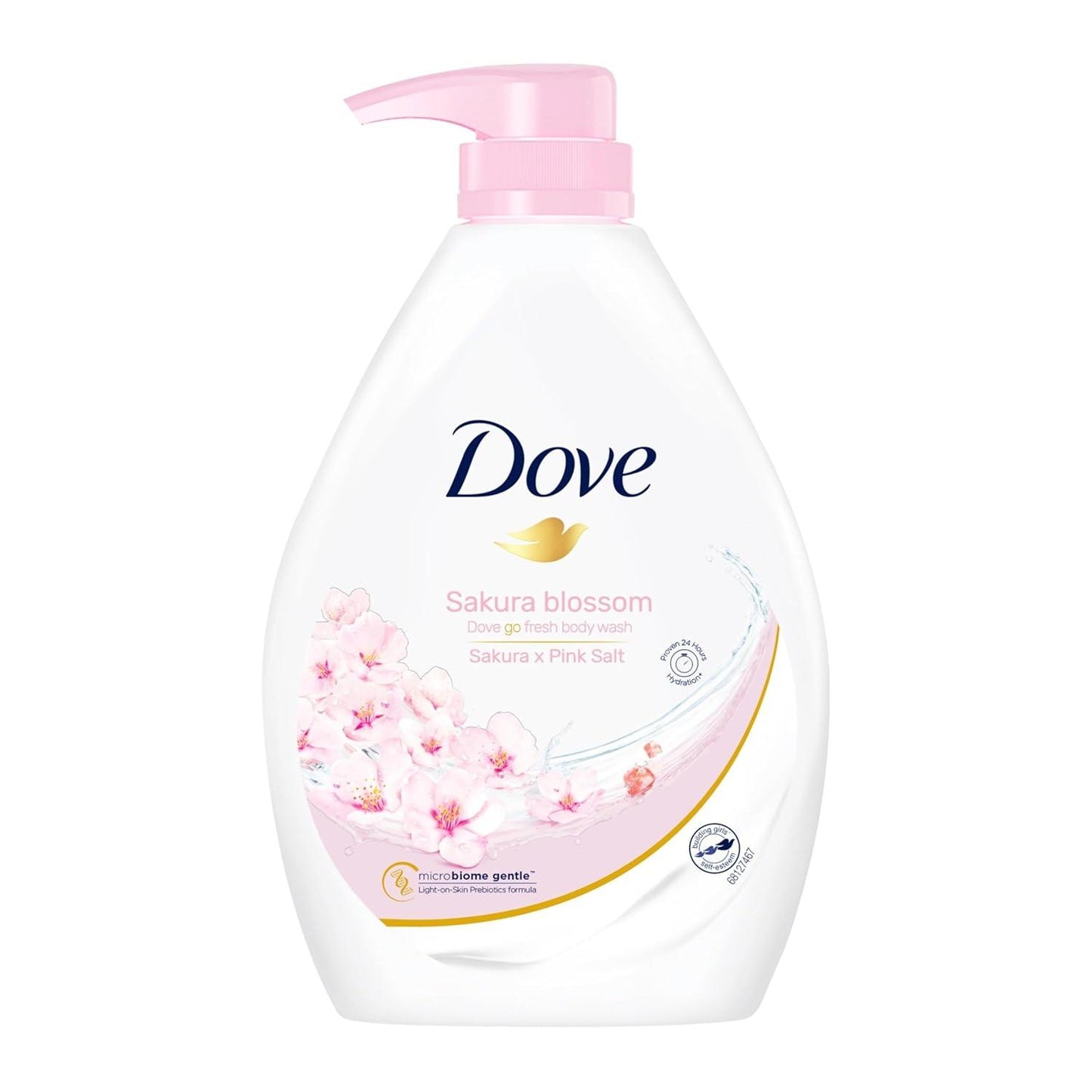 Dove Sakura Blossom Body Wash 1L