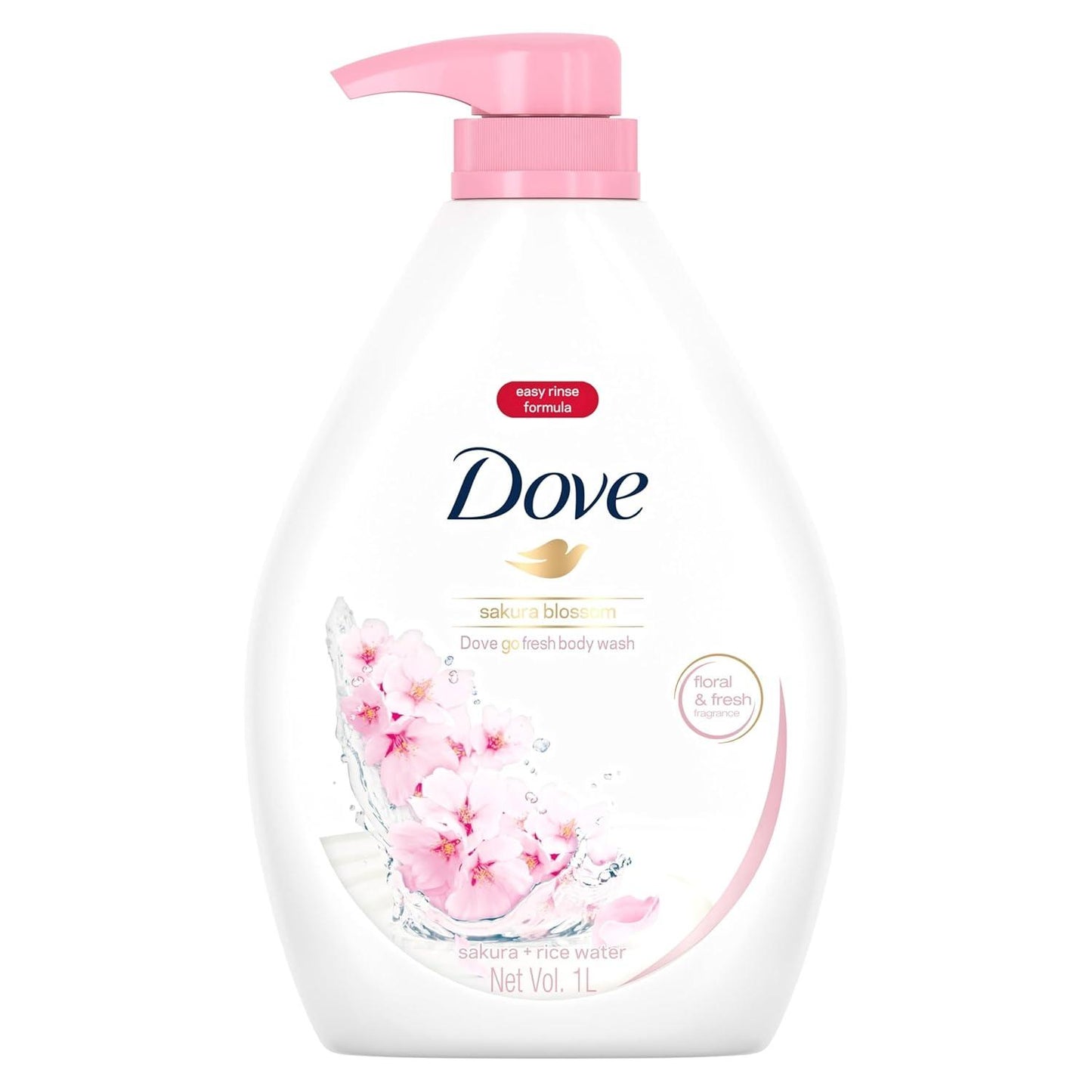 Dove Sakura Blossom Body Wash 1L