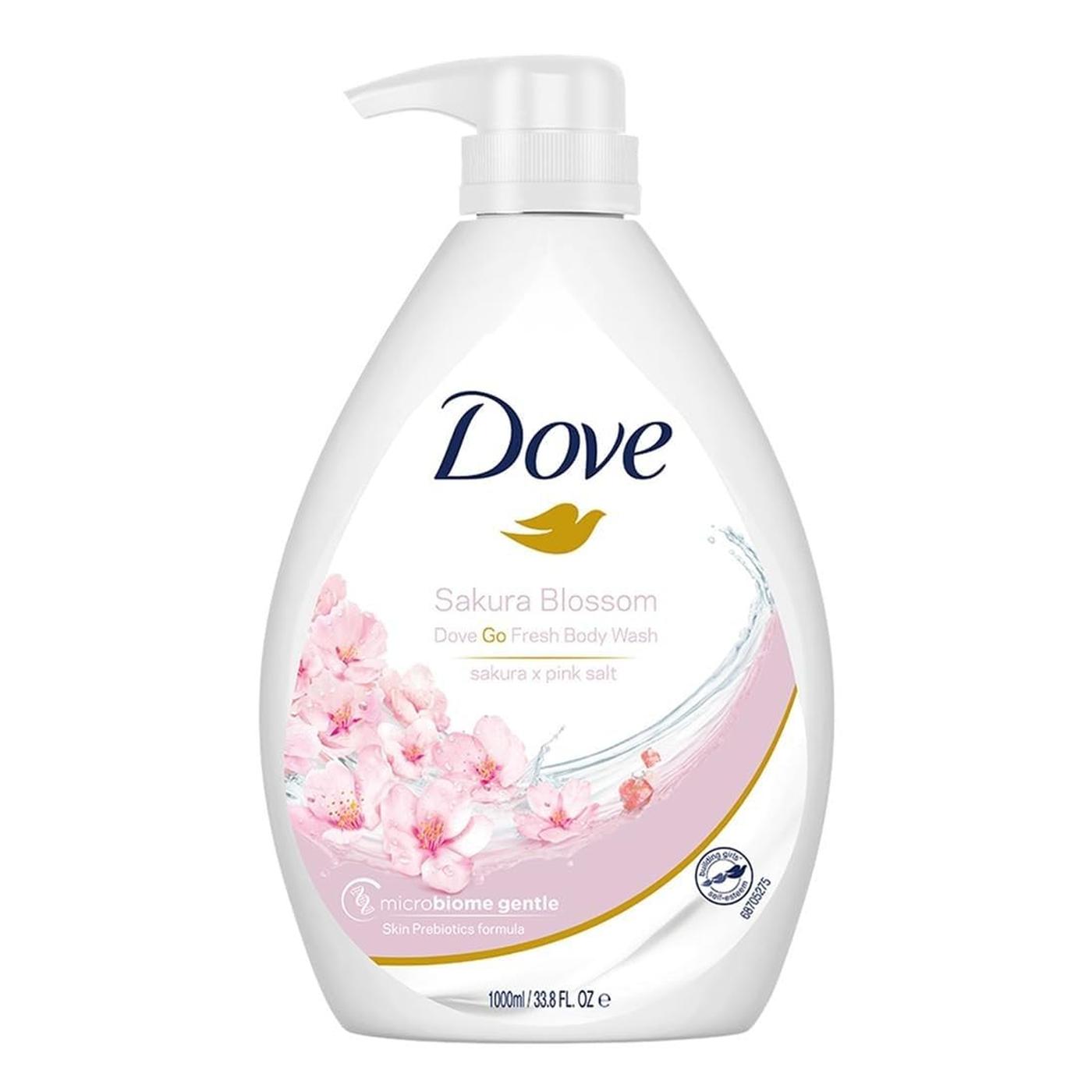 Dove Sakura Blossom Body Wash 1L