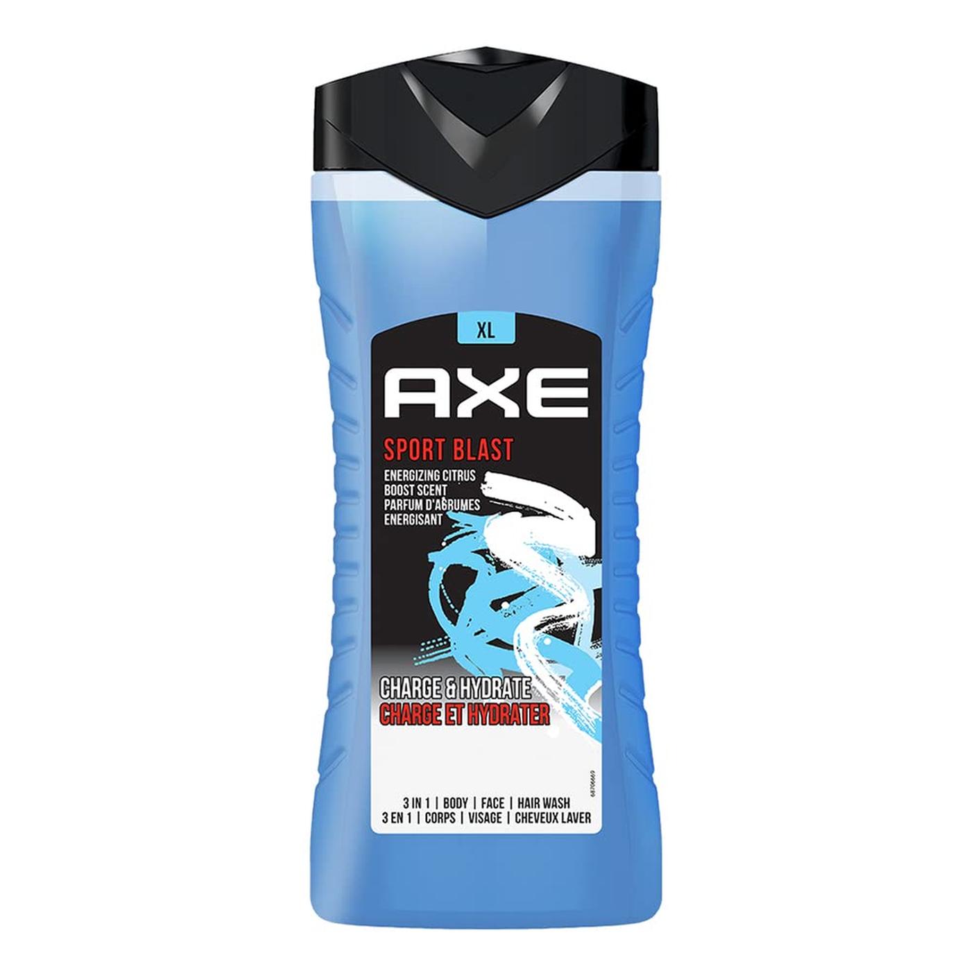 Axe Sports Blast 3-in-1 Body, Face & Hair Wash