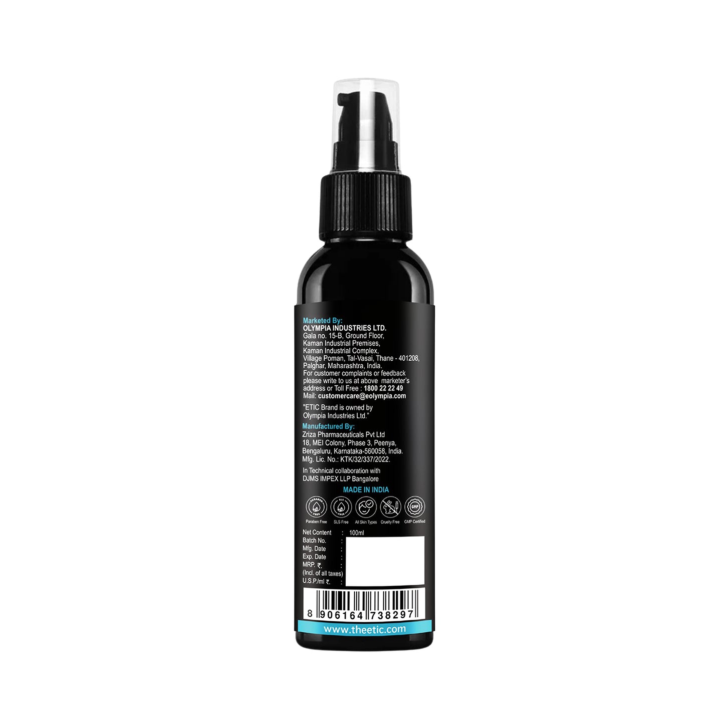 Etic Ocean Men's Face Wash 100ml Pack Of 2