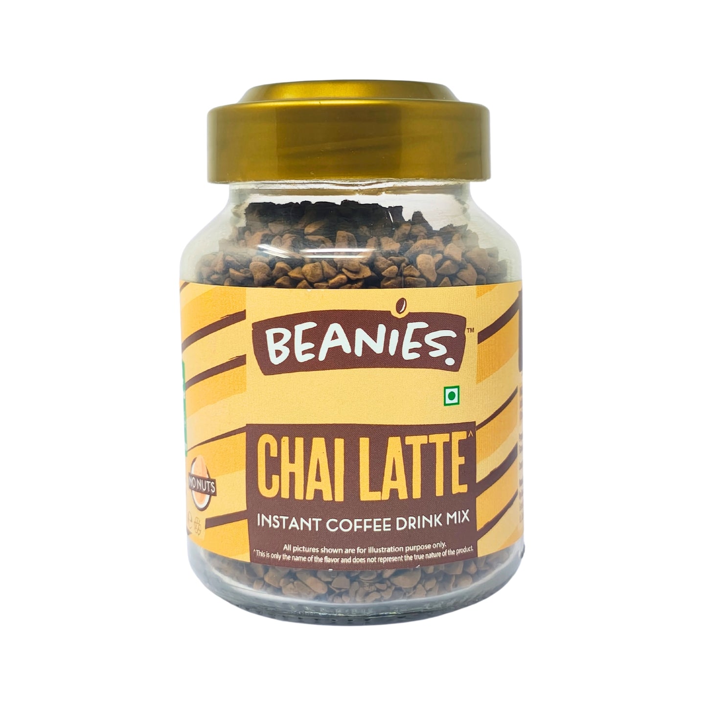 Beanies Barista Range - Chai Latte Instant Coffee, 50g