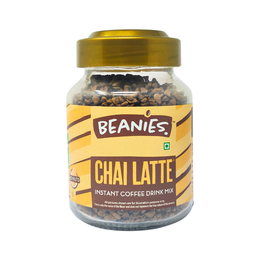 Beanies Barista Range - Chai Latte Instant Coffee, 50g