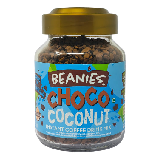 Coconut instant coffee