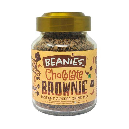 Beanies Chocolate Brownie Flavour Instant Coffee, 50g