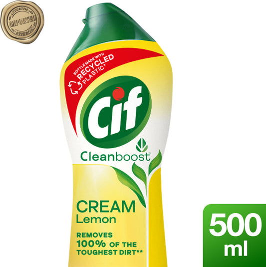 Cif Lemon Cream Surface Cleaner 500ml