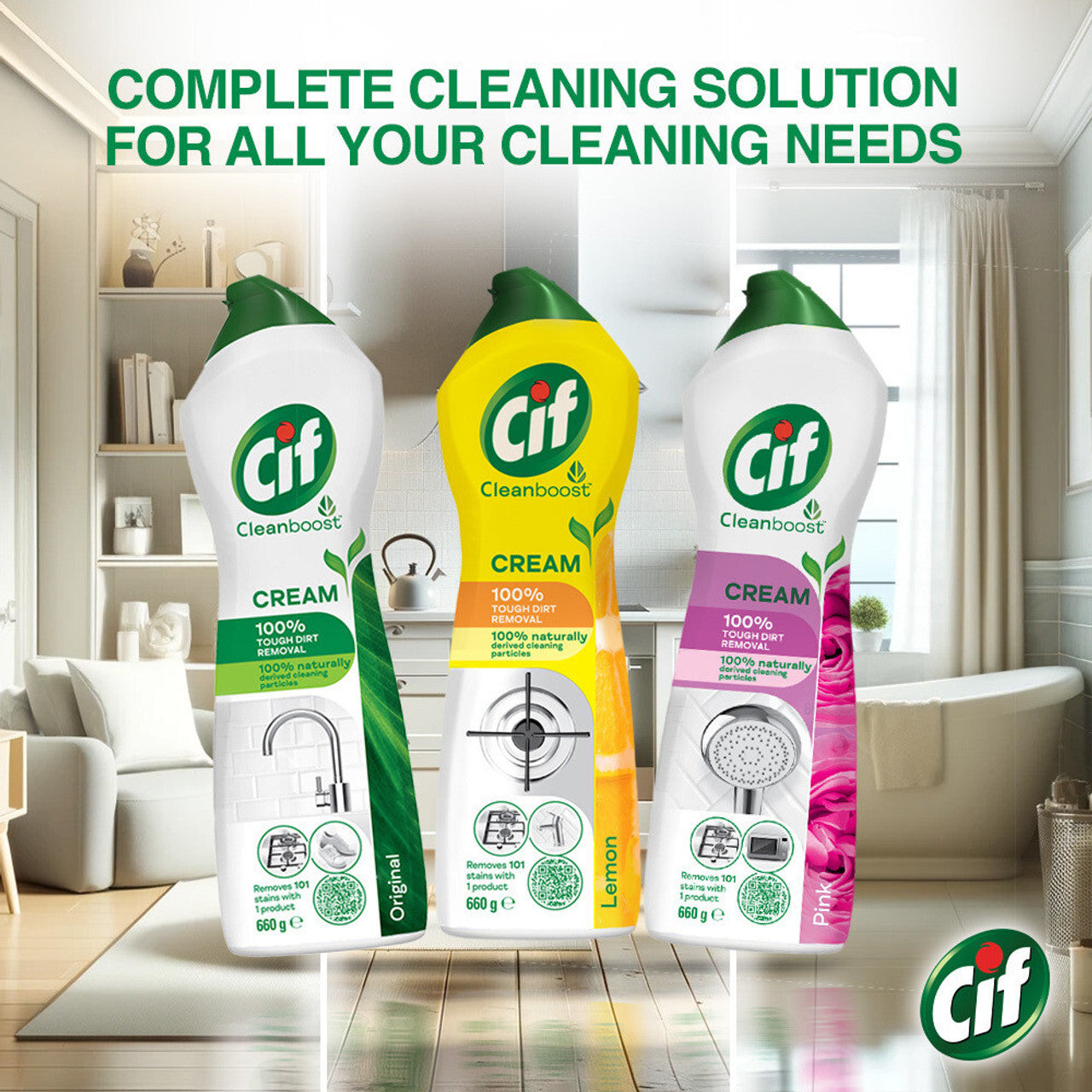 Cif Original Cream Surface Cleaner 500ml