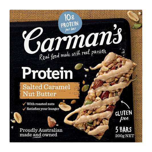 Carmans Bar Protein Salted Caramel Nut Butter 200g